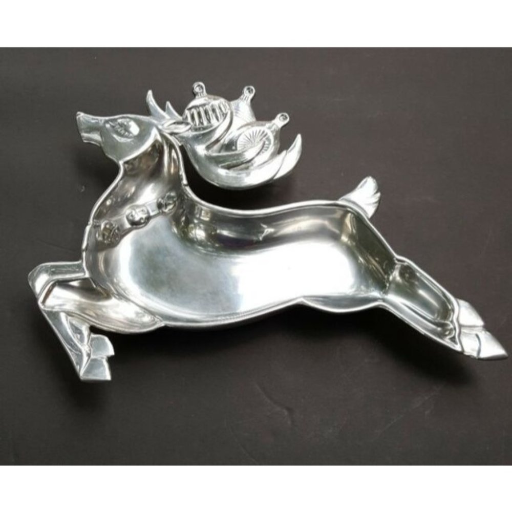 Reindeer Candy Dish Christmas Lenox